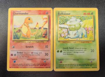 Charmander & Bulbasaur (BS) EN beschikbaar voor biedingen