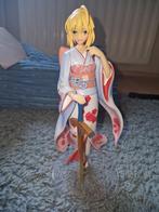 Fate/Stay Night Saber Kimono Version 1/7 Scale Anime Figure, Gebruikt, Ophalen of Verzenden