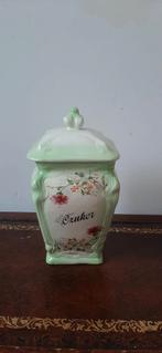 Hongaarse voorraadpot voor suiker, vintage, retro, Ophalen, Gebruikt, Overige typen, Glas