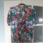 Jaren 80 blouse Rayon maat S, Ophalen of Verzenden, Gedragen, Maat 38/40 (M)