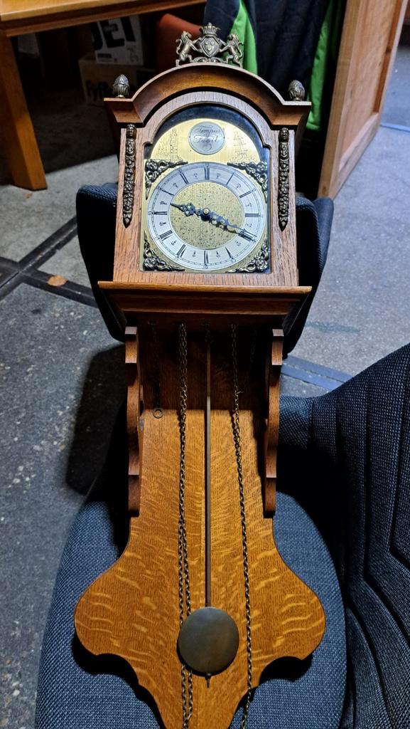 Antieke Wandklok, ca. 1 meter hoog, Antiek en Kunst, Antiek | Klokken, Ophalen