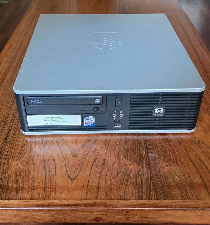 HP Compaq PC - Intel Core 2 Duo - 2GB RAM, Computers en Software, Desktop Pc's, Ophalen
