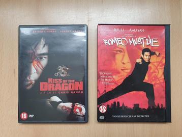 2 x DVD Jet Li beschikbaar voor biedingen