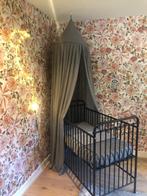 Kidsmill Tinn ledikant zwart + Aerosleep Evolution matras, Kinderen en Baby's, Ophalen of Verzenden, Zo goed als nieuw