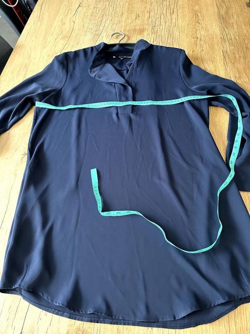 Woman by Earn Blouse  Ayda (korte jurk) Navy Mt 38, Kleding | Dames, Blouses en Tunieken, Zo goed als nieuw, Maat 38/40 (M), Blauw