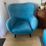 Mooie fauteuil.      Losse poef €10,00, Huis en Inrichting, Fauteuils, Ophalen, Minder dan 75 cm, Zo goed als nieuw, 75 tot 100 cm