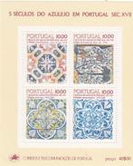 Portugal Postzegelvelletje Tegels Uitgave 1982, Ophalen of Verzenden, Portugal