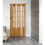NU!! President vouwdeur met glas, kleur beuken BxH 86x205 cm, Huis en Inrichting, Ophalen of Verzenden, Nieuw, 50 tot 100 cm, 200 cm of meer
