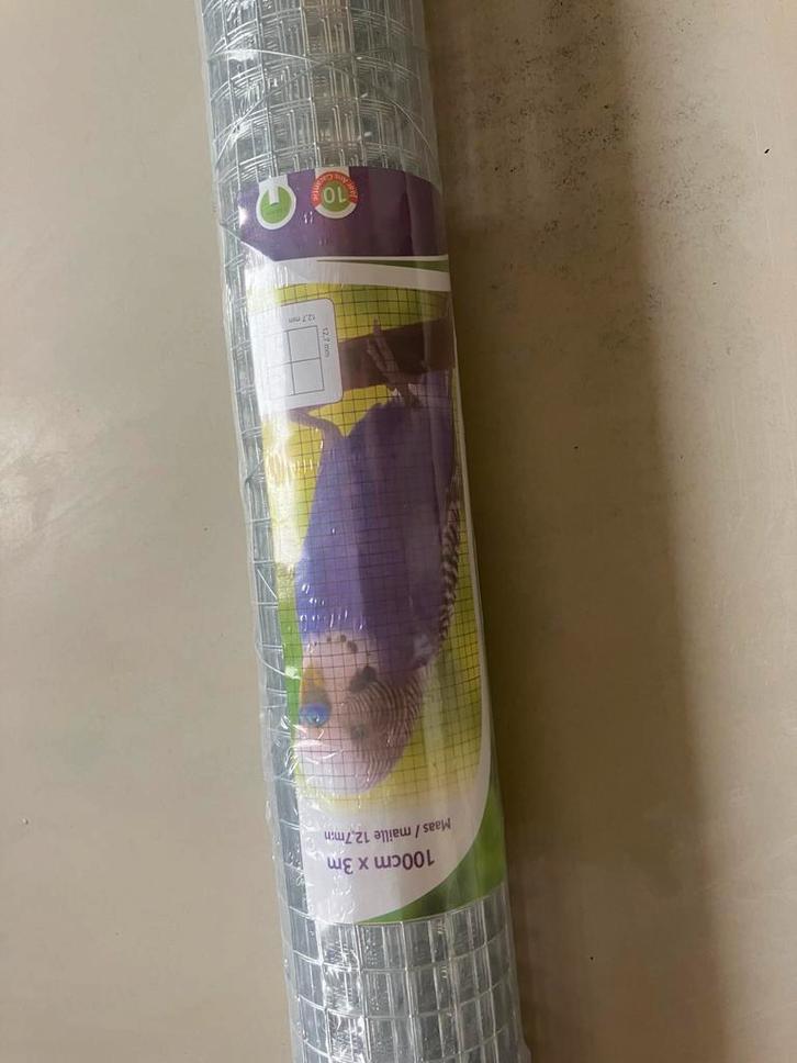 Nieuw Volieregaas - 1cm x 3 Meter, Tuin en Terras, Gaas en Draad, Nieuw, Gaas, Minder dan 10 meter, Ophalen