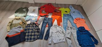 Winterkleding Jongens maat 134/140  met Laarzen beschikbaar voor biedingen