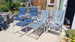 Dukdalf camping stoelen met voetensteun t.e.a.b., Caravans en Kamperen, Ophalen, Gebruikt, Campingstoel