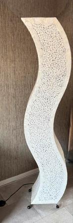 Lamp wit, 150 cm hoog, Huis en Inrichting, Lampen | Vloerlampen, Ophalen, Zo goed als nieuw, Overige materialen, 100 tot 150 cm