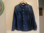 Spijkrtblouse Free/quent, Verzenden, Zo goed als nieuw, Blauw