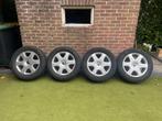 Originele Volvo XC90 ‘02-‘14 Panopea 18” wielen 235/60R18, Ophalen, 18 inch, Gebruikt, Banden en Velgen