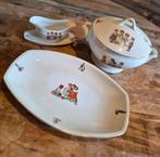 Jager kinderservies, Ophalen