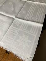 4 grote damast servetten in ouderwets mooie kwaliteit. Kerst, Antiek en Kunst, Ophalen of Verzenden