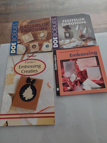 Embossing Boeken Collectie beschikbaar voor biedingen