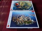 2 Trefl puzzels van 1000 stuks, Hobby en Vrije tijd, Ophalen of Verzenden, 500 t/m 1500 stukjes, Zo goed als nieuw