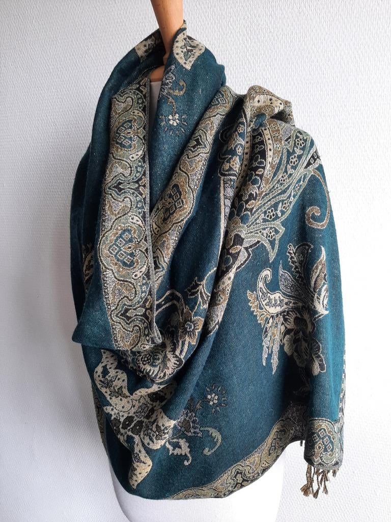 Sjaal   170x70 cm, Kleding | Dames, Mutsen, Sjaals en Handschoenen, Ophalen of Verzenden, Zo goed als nieuw, Sjaal