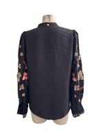 Fabienne Chapot blouse S, Kleding | Dames, Blouses en Tunieken, Zwart, Ophalen of Verzenden, Zo goed als nieuw