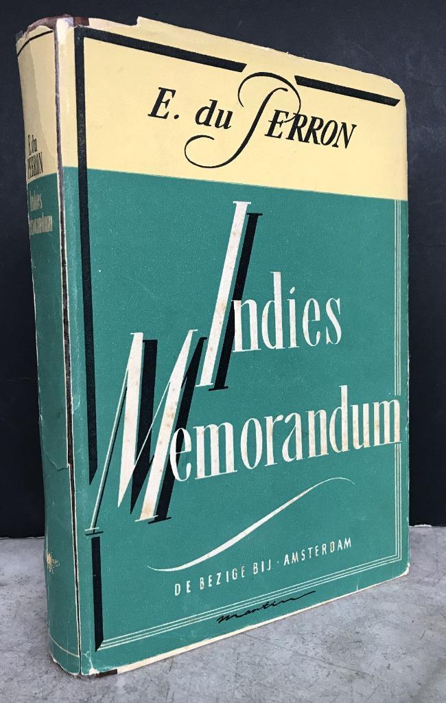 Perron, E. du - Indies Memorandum (1946), Boeken, Literatuur, Zo goed als nieuw, Nederland, Ophalen of Verzenden