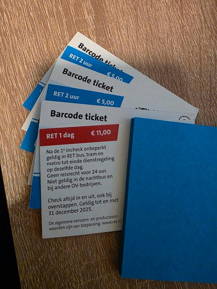 DagKaart, Tickets en Kaartjes, Overige Tickets en Kaartjes, Eén persoon