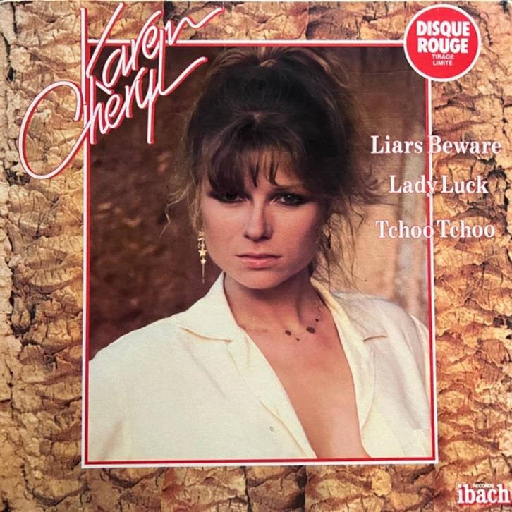 KAREN CHERYL – Karen Cheryl ( LP 1979 Rood Vinyl ), Cd's en Dvd's, Vinyl | Pop, Gebruikt, 1960 tot 1980, Verzenden