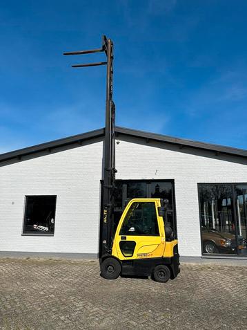 Hyster 2 ton 2016 lpg mast 710cm 3 delig sideshift marge