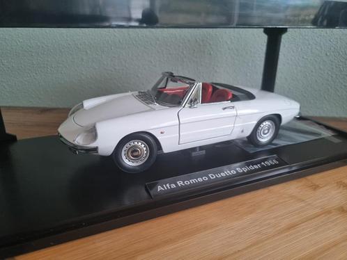 Touring Alfa Romeo Duetto 1600 Spider Bianco Farina 1van600, Hobby en Vrije tijd, Modelauto's | 1:18, Nieuw, Auto, Overige merken