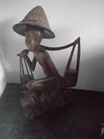 Houten beeld  voor 12.50, Antiek en Kunst, Ophalen