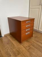 Ladeblok, kleur bruin, Huis en Inrichting, Ophalen, Minder dan 50 cm, Gebruikt, 3 of 4 laden