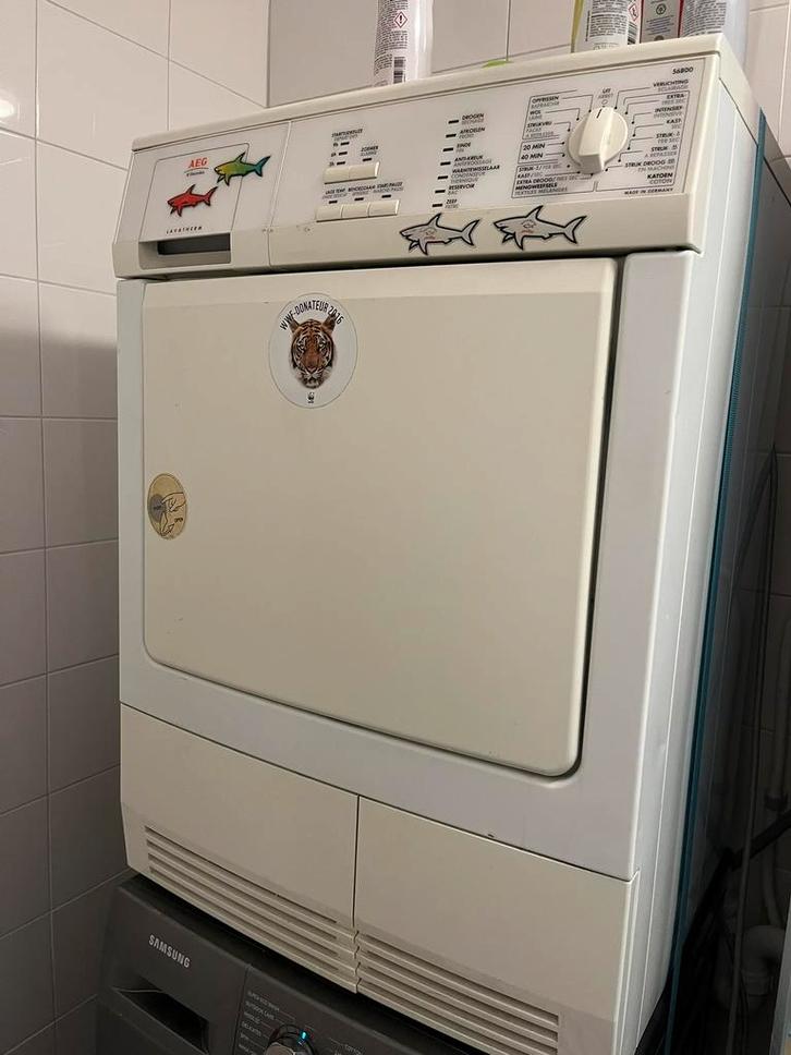 Condensdroger AEG inclusief 1 jaar garantie, Witgoed en Apparatuur, Wasdrogers, Zo goed als nieuw, Condens, 6 tot 8 kg, 85 tot 90 cm