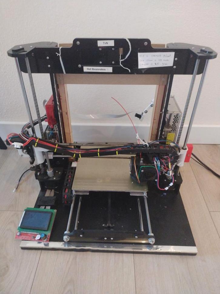 Anet A8 met RPI 3B, driver upgrade, diverse upgrades, Computers en Software, 3D Printers, Gebruikt, Ingebouwde Wi-Fi, Ophalen of Verzenden