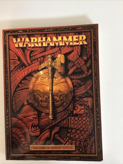 Warhammer Fantasy Battle:6thEdRulebook(00)withreferencesheet, Hobby en Vrije tijd, Wargaming, Zo goed als nieuw, Warhammer, Boek of Catalogus