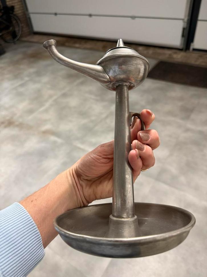 Antieke Tinnen Snuiter, Antiek en Kunst, Antiek | Tin, Ophalen of Verzenden