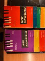 Carlo West Muziekboeken 1-7 voor Electronisch Orgel, Orgel, Gebruikt, Overige genres, Les of Cursus