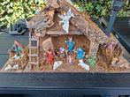 Nostalgie kerststal, Diversen, Kerst, Ophalen of Verzenden, Gebruikt