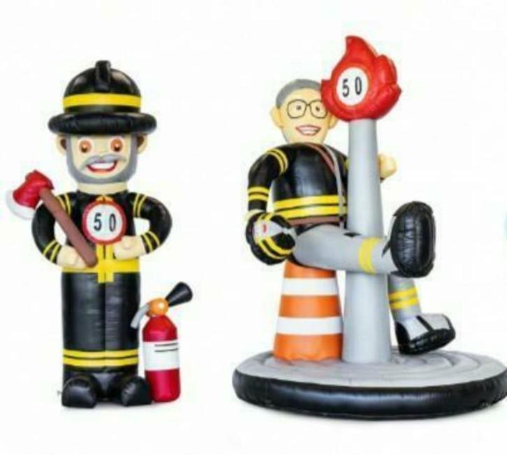 abraham brandweer verhuur sarah branweer vrouw huren, Hobby en Vrije tijd, Feestartikelen | Verhuur, Zo goed als nieuw, Abraham of Sarah