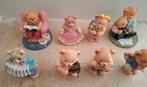 8 stenen (muziek) beertjes, Verzamelen, Beren en Cherished Teddies, Ophalen of Verzenden, Zo goed als nieuw, Beeldje, Cherished Teddies