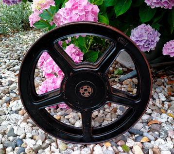 Antiek / Oud Metalen Flim Spoel / Reel - Zeiss Ikon - 38,5CM beschikbaar voor biedingen