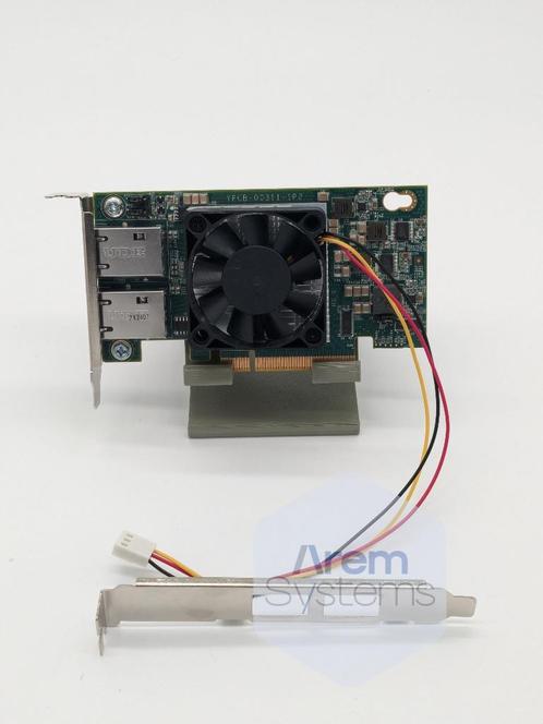 Intel X540-AT2 dual 10GbE RJ45 met fan, Computers en Software, Netwerkkaarten, Refurbished, Intern, Ophalen of Verzenden