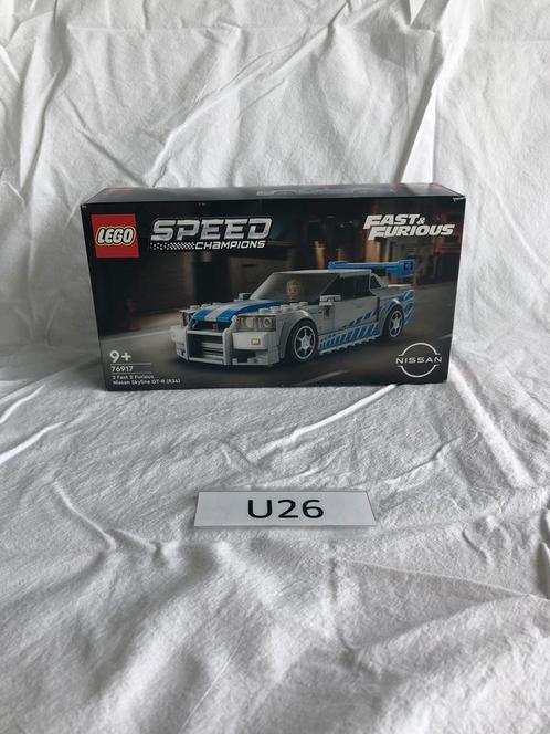 U26 - Lego SC 76917 - Nissan Slyline GT-R (R34) - sealed, Kinderen en Baby's, Speelgoed | Duplo en Lego, Nieuw, Ophalen of Verzenden