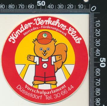 Sticker: Kinder Verkehrs Club - Mercedes Forderungswerk beschikbaar voor biedingen