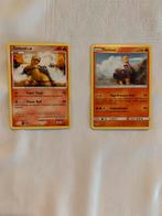 Torkoal Pokémon Kaarten - Set van 2, Ophalen of Verzenden, Zo goed als nieuw, Meerdere kaarten