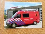 Kaart Brandweer- brandweerbusje Mercedes Benz Sprinter, Ophalen of Verzenden, Voor 1920, Ongelopen, Voertuig
