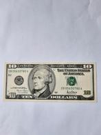 10 dollar 2001 usa ongebruikt kk f.27.10.n2, Ophalen of Verzenden, Noord-Amerika