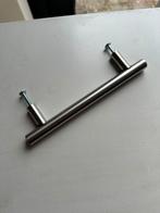 21 rvs handgrepen 128mm hartafstand, Ophalen, Minder dan 50 cm, Zo goed als nieuw, Minder dan 25 cm