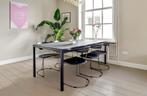 Zwarte HAY T12 design tafel 6 persoons 95 x 200, Ophalen, Zo goed als nieuw, Vijf personen of meer, Rechthoekig