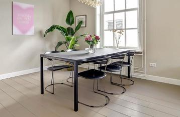 Zwarte HAY T12 design tafel 6 persoons 95 x 200 beschikbaar voor biedingen