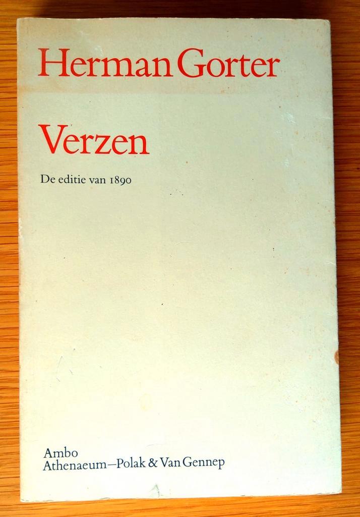 Verzen, Herman Gorter. De editie van 1890., Boeken, Gedichten en Poëzie, Gelezen, Ophalen of Verzenden